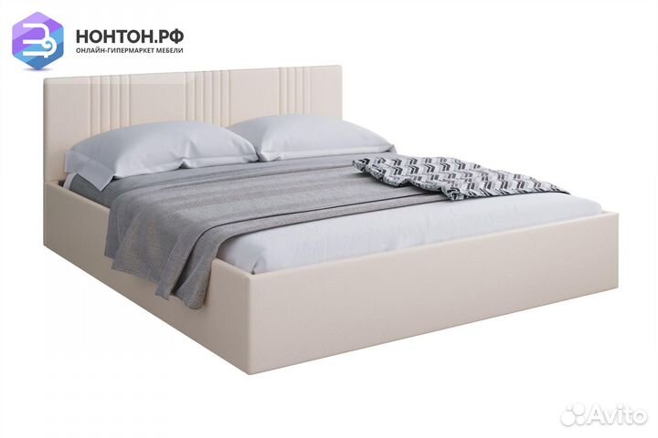 Кровать Амелия бежевая