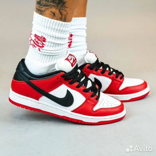 Кроссовки Nike SB Dunk Low J-Pack Chicago (36-45)