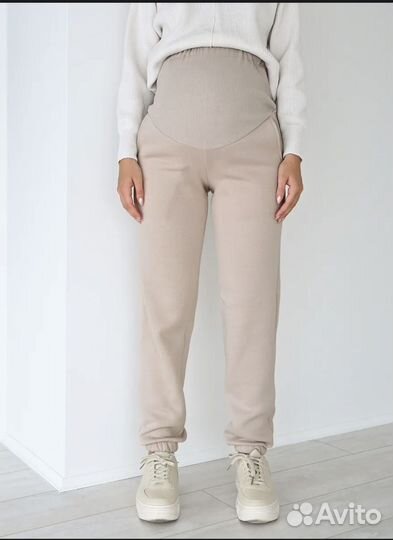 Продам спортивные утеплённые брюки для беременных