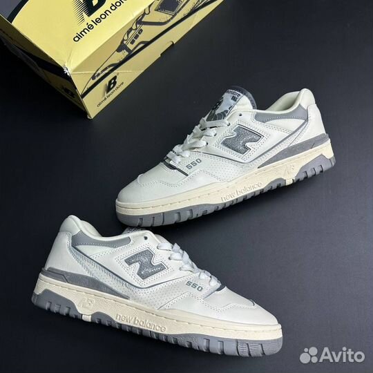 Кроссовки New Balance 550 White Grey