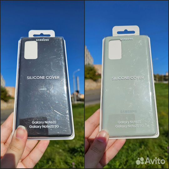 Чехол Samsung Silicone Cover для Galaxy Note20