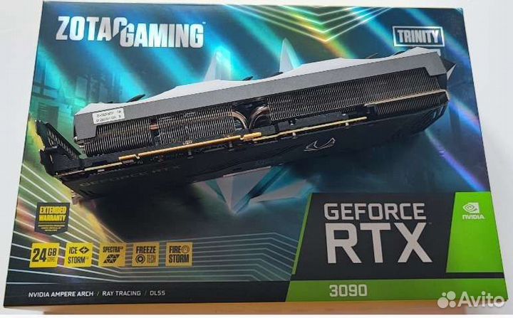 Видеокарта rtx 3090 Zotac Gaming Trinity OC