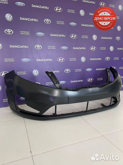 Бампер передний Kia Rio 11-15 неокрашенный