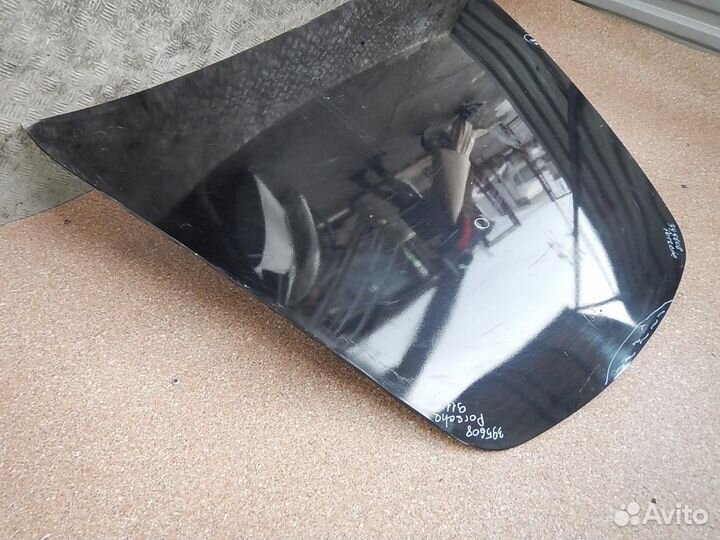 Капот, Porsche Cayman