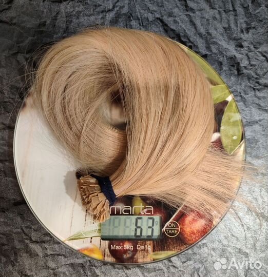 Волосы натуральные