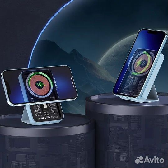 Power bank recci mars REP-W01 5000mAh Blue