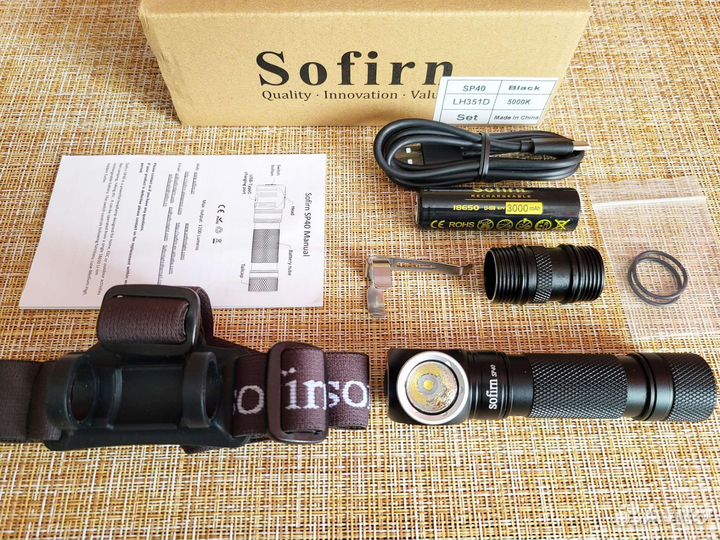 Фонарь Sofirn SP40