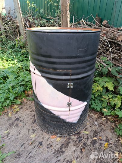 Бочка с раковиной