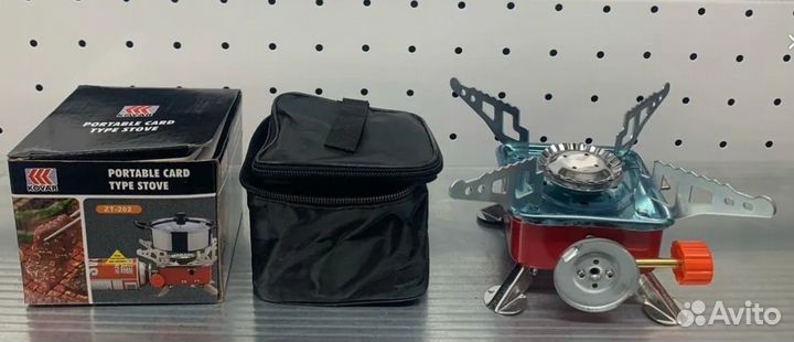 Печка туристическая походная портативная