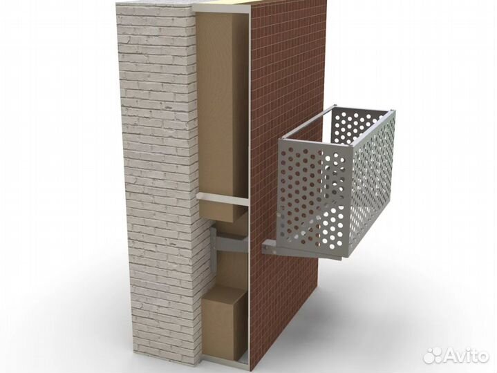 Корзина фасадная для кондиционера