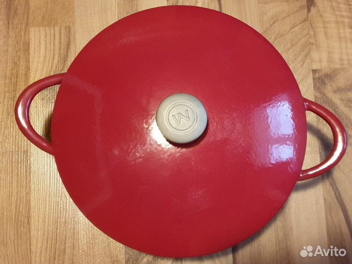 Mario Batali кастрюля чугунная с эмалью, 5.6 л