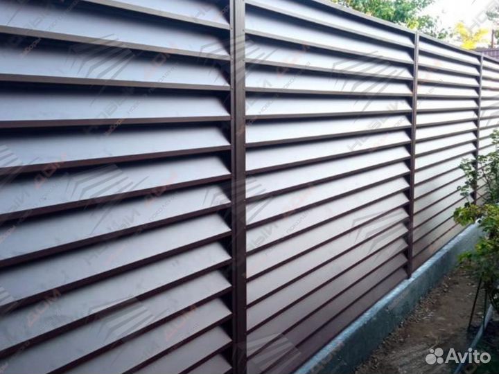 Забор-жалюзи
