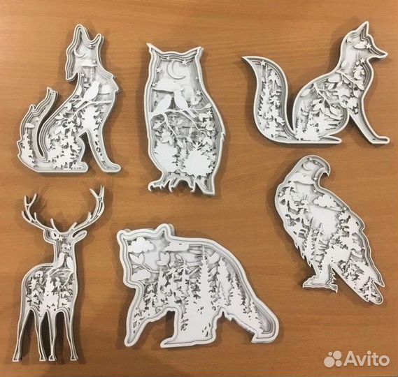 Раскраска, Многослойная раскраска 3D