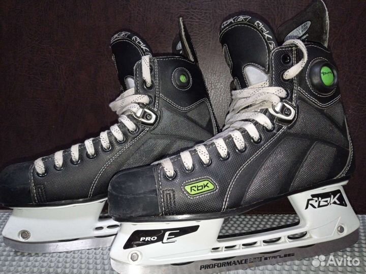 Коньки хоккейные Bauer total ONE,RBK 9K,Reebok 28K