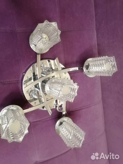 Люстра светодиодная с пультом