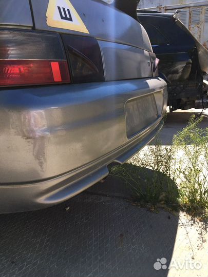 Задний бампер ваз 2112