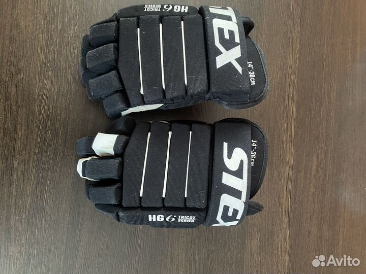 Краги хоккейные размер 14