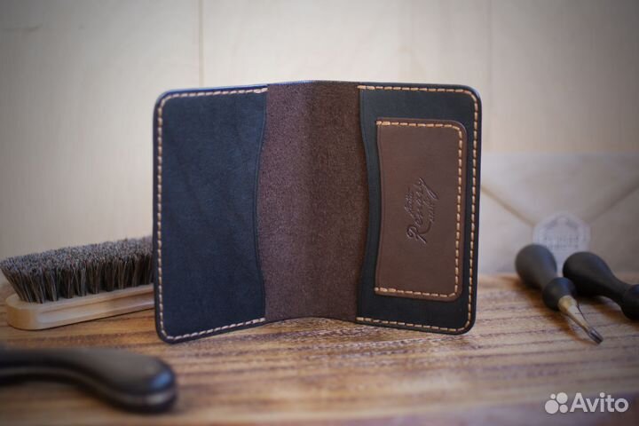 Обложка для паспорта натуральная кожа