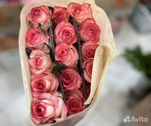 Розы букет цветов оптом от 15шт разные цвета объявление продам