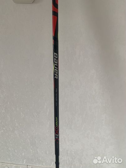 Клюшка хоккейная левый хват bauer бу