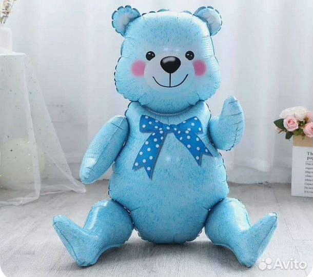 Воздушный шар фольгированный медвежонок