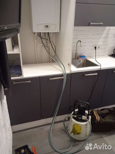 Ремонт газовых колонок и котлов, пайка, мойка тепл