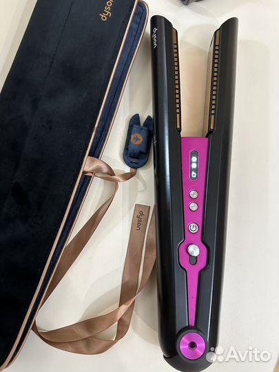 Плойка /выпрямитель Dyson nickel/fuchsia