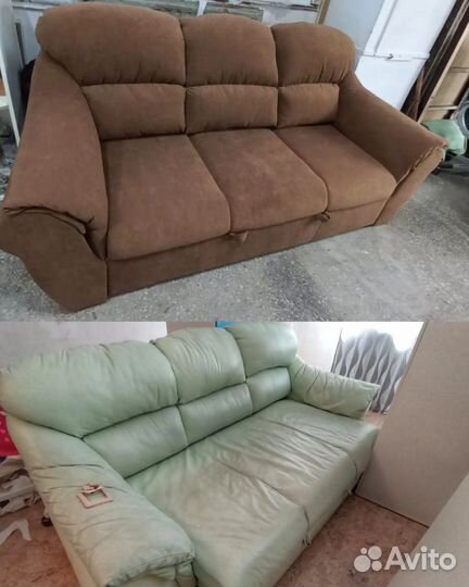 Перетяжка мягкой мебели