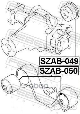 Опора задн дифференциала suzuki grand