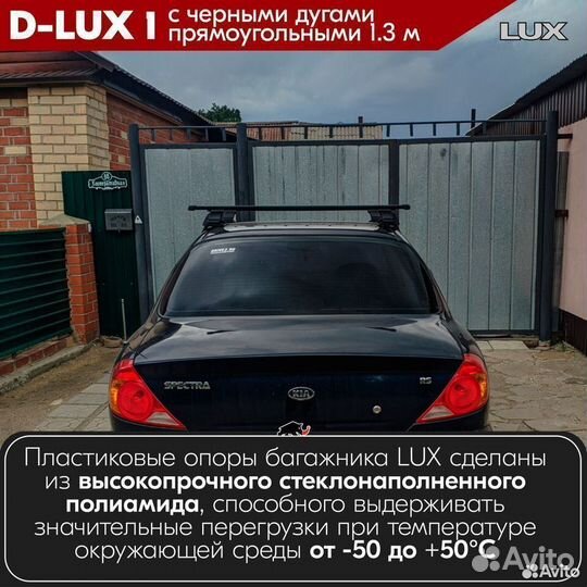 Багажник D-LUX 1 Black Toyota Prius 1 1998-2000