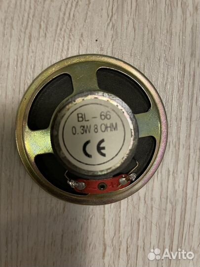Lautsprecher8 Оhm 66mmф(динамик)