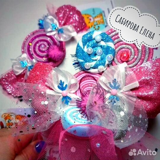 Ободок конфетка / леденцы, конфетки