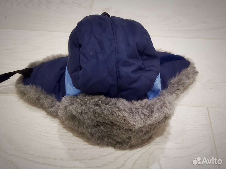 Шапка-ушанка детская р. 47-49