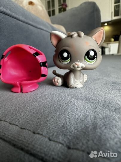 Littlest Pet Shop 1607 Sitting Kitten Cat