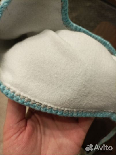 Зимний комплект на мальчика(шапка+шарф)