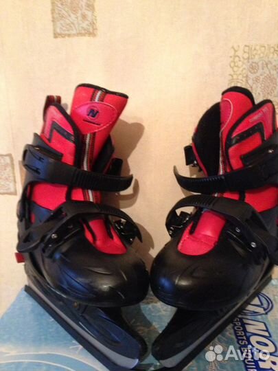 Коньки раздвижные размер с30 до33