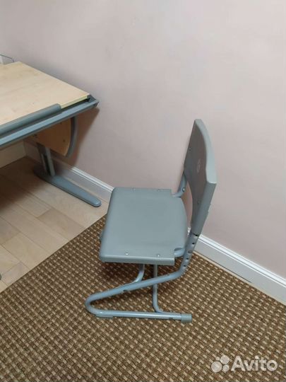 Растущая парта и стул дэми