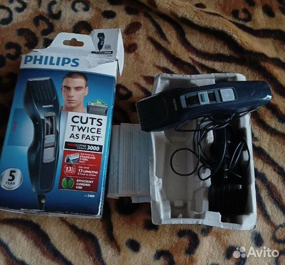 Машинка для стрижки волос Philips HC3400