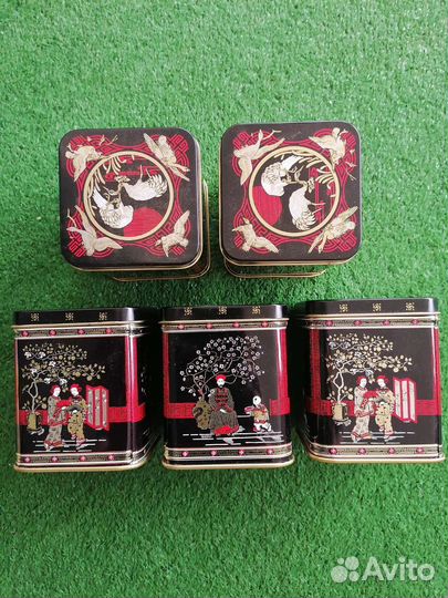 Жестяные банки для чая,15шт