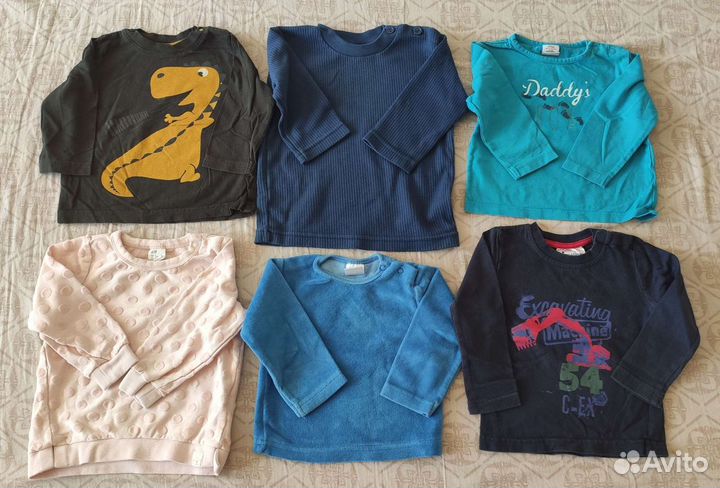 Фирменные вещи для мальчика р. 74-80