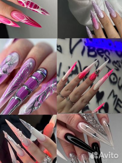 Наращивание ногтей (модель)