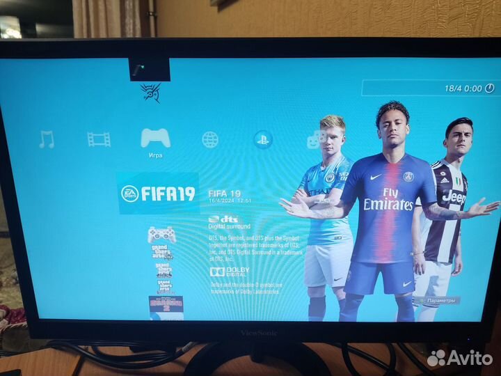 PS3 slim + 2 геймпада + 41 игра