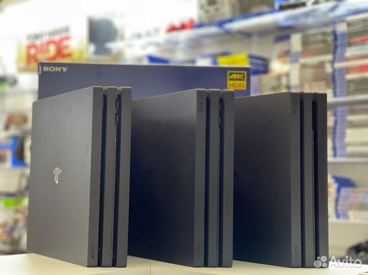 Sony PS4 PlayStation 4 Pro 1Tb + Гарантия