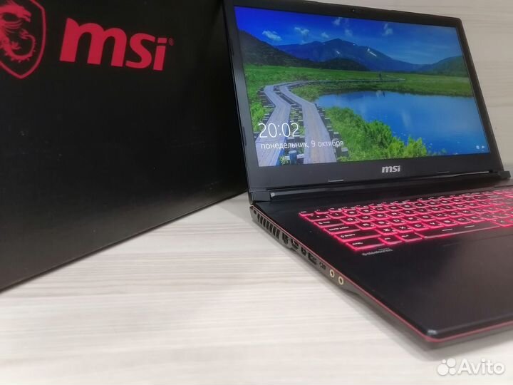 Игровой ноутбук msi i7