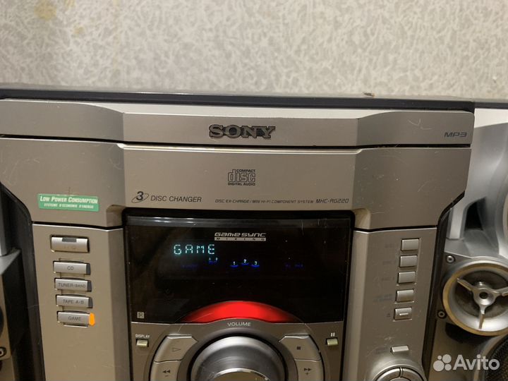 Музыкальный центр sony