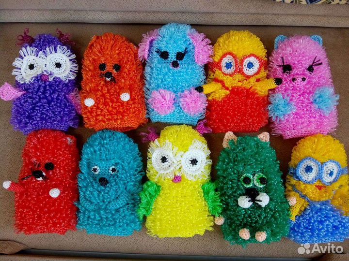 Мочалки ручной работы