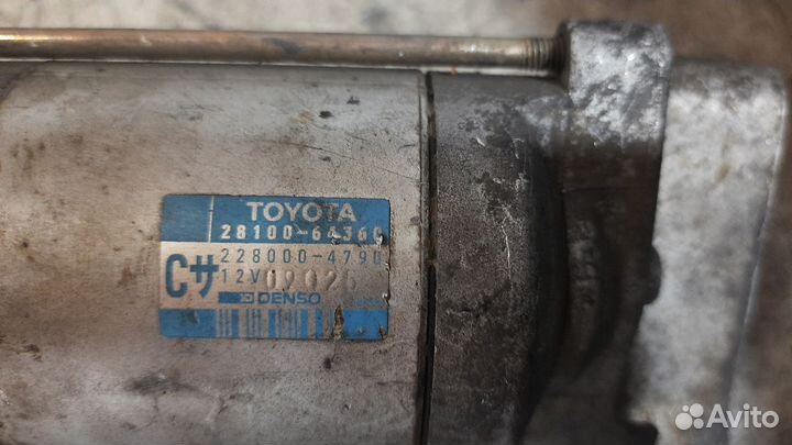 Стартер toyota lusida