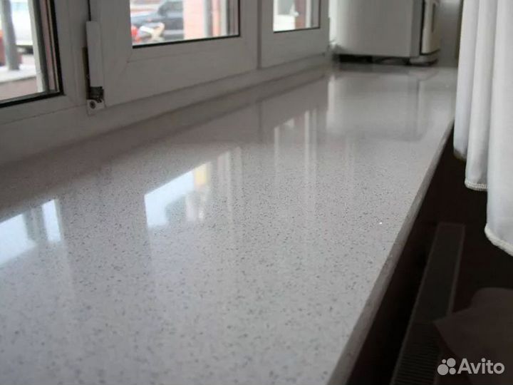 Подоконник из кварца