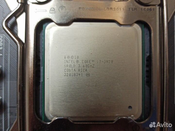 Ga-x79-Ud3 + Xeon 3820 + 4gb Озу