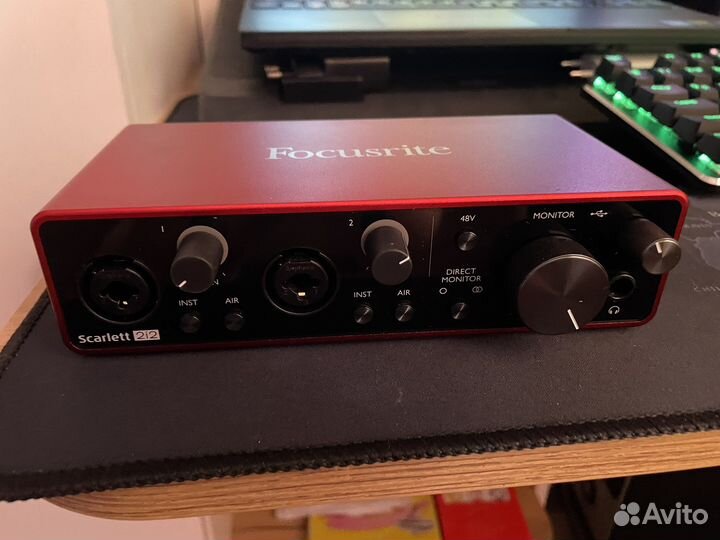 Focusrite scarlett 2i2 3rd gen звуковая карта